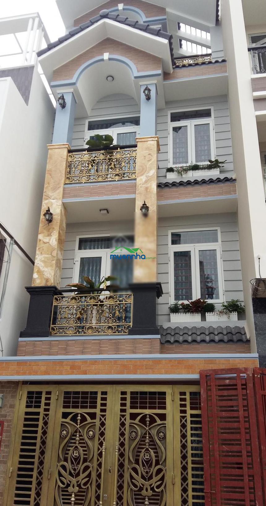Bán gấp nhà mới đường nguyễn phúc chu, 4,5m x 15m, đúc 3 tấm, hẻm 5m, lh: 0923 489 ***