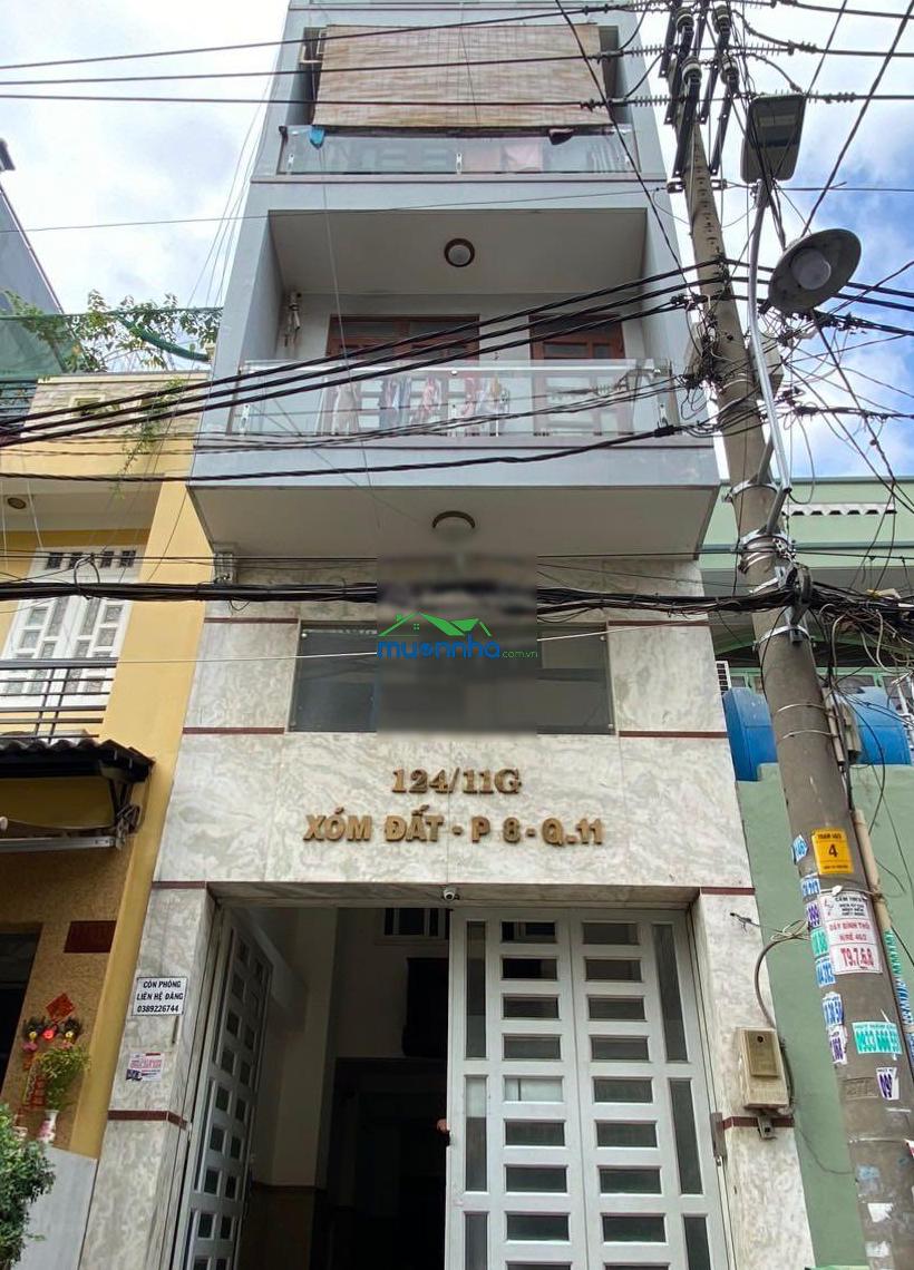 Hot hot bán tòa chdv 6 tầng có thang máy full nội thất thu nhập 120tr/tháng số 124/11g xóm đất q11 - 3