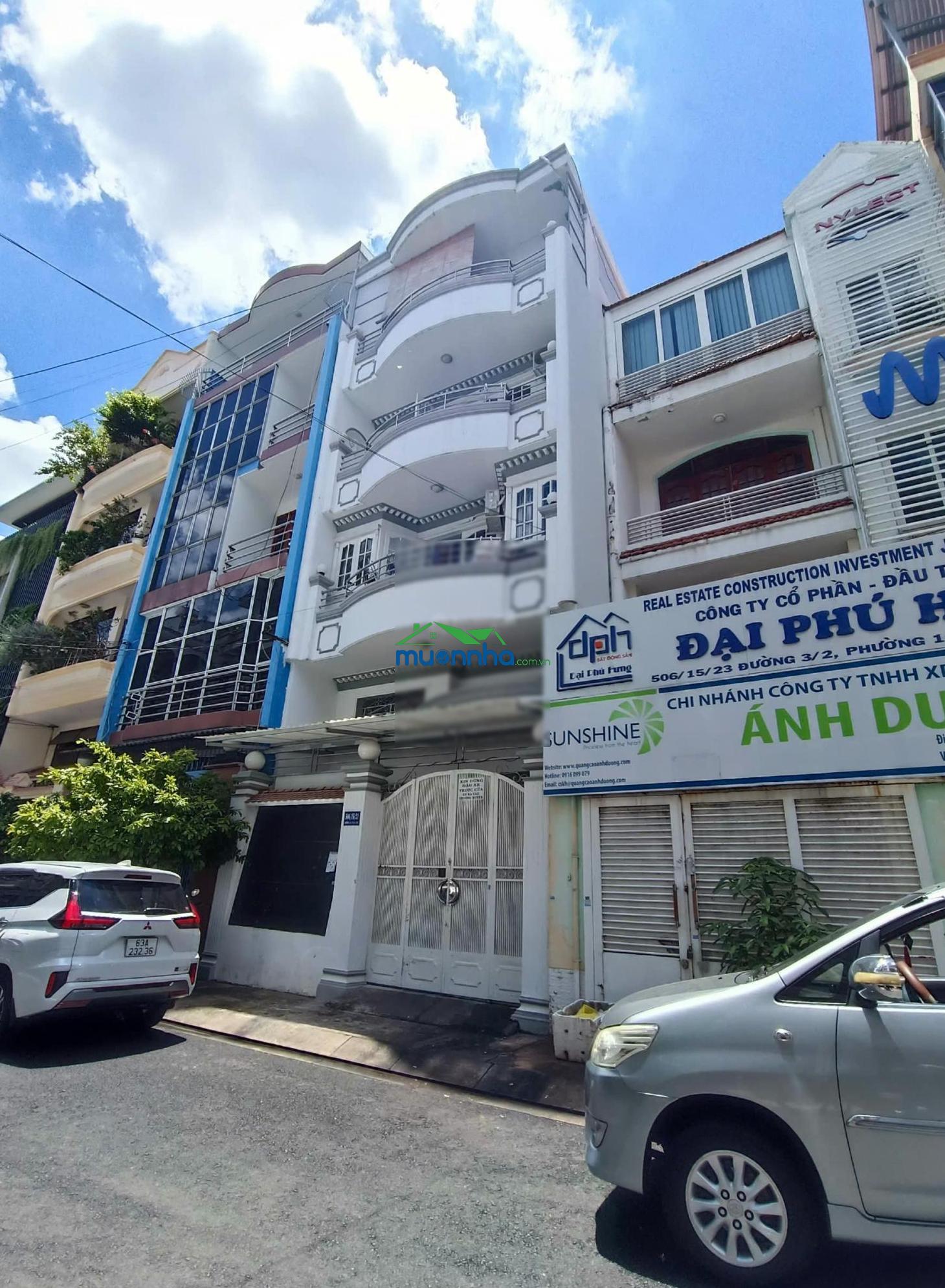 Nhà phố 5 lầu hxt 10m nội khu 506 đường 3/2 6x12m. hdt: 65 tr/th, giá bán 20.8 tỷ thương lượng - 2