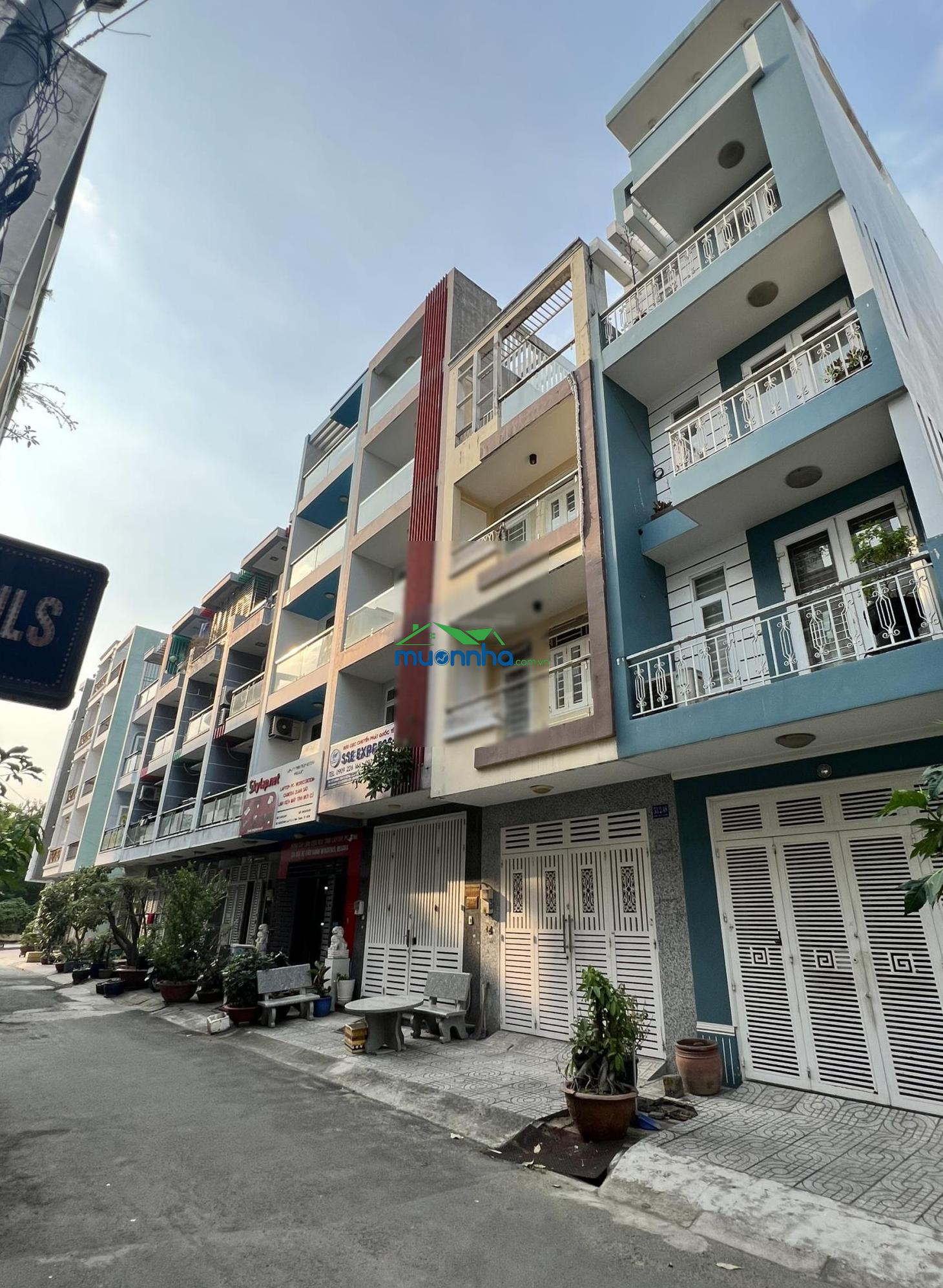 Bán nhà 5 tầng làm chdv khai thác 45 tr/th đặng thùy trâm - bình lợi p13 bình thạnh chỉ 11.5 tỷ tl - 4