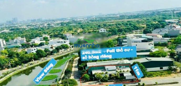 240m² (11 x 23m), góc 2 mt đường 10m - view sông sg, giáp tp. hcm - thông ql 13, chợ đầu mối - 3