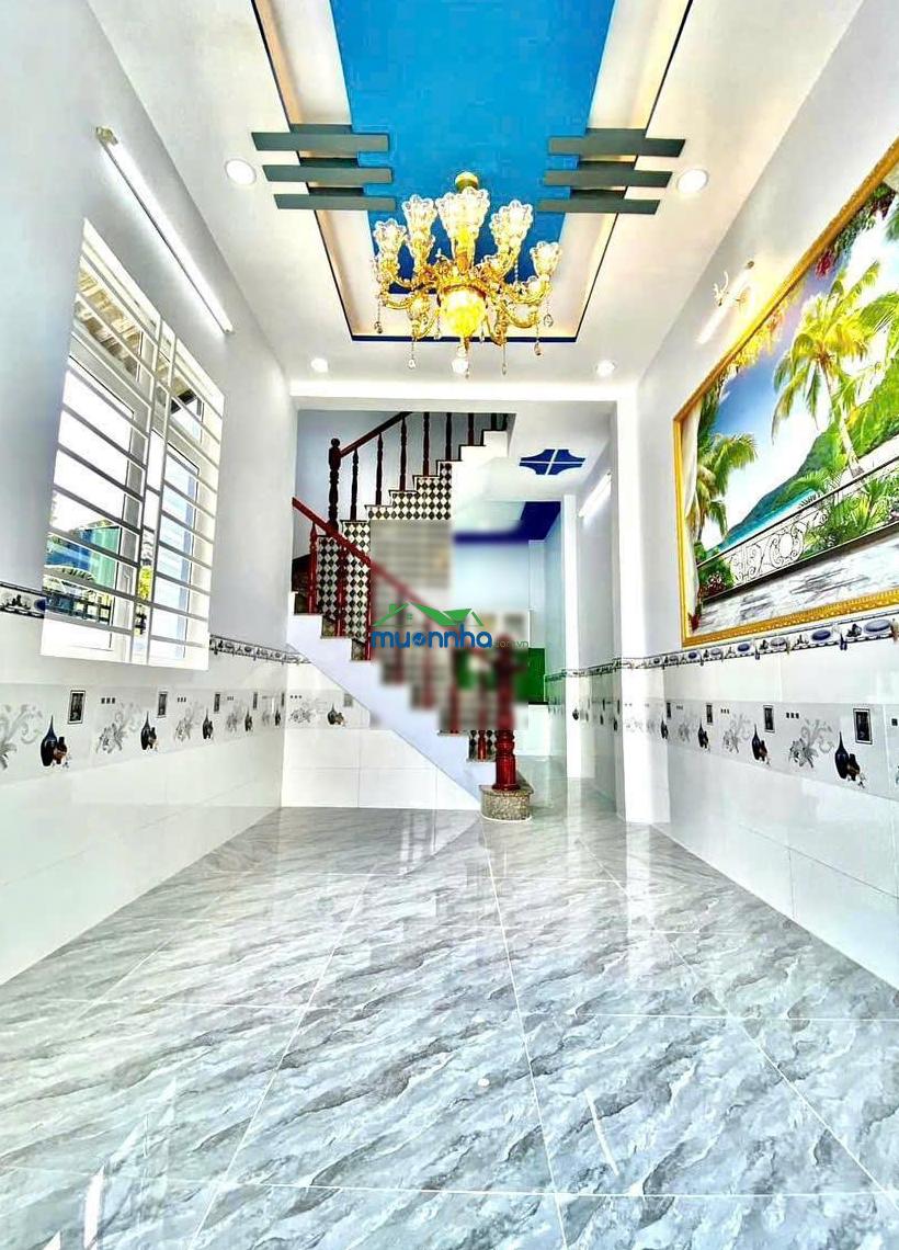 Bán nhà 1 trệt 1 lầu 100m2 5m x 20m shr 1/nguyễn thị sáu, xã thới tam thôn, hóc môn giá 4,49 tỷ - 3