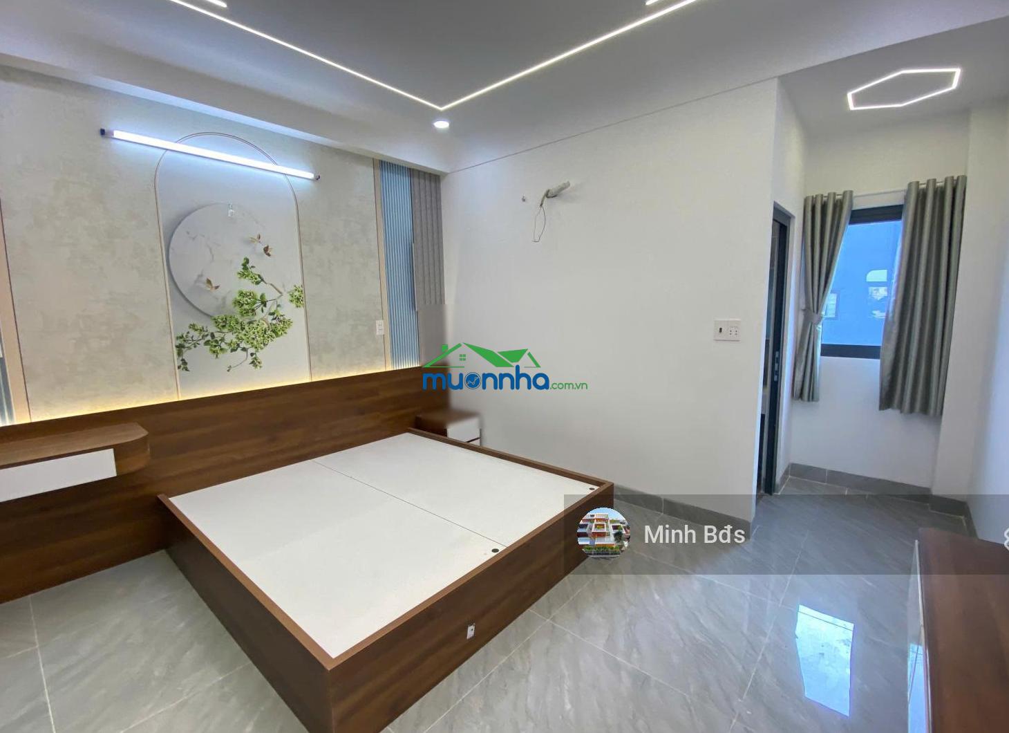 Nhà mặt tiền đường nhựa 10m hương lộ 2 đúc 5 tấm, có thang máy 4x16m full nội thất giáp q. tân phú - 2