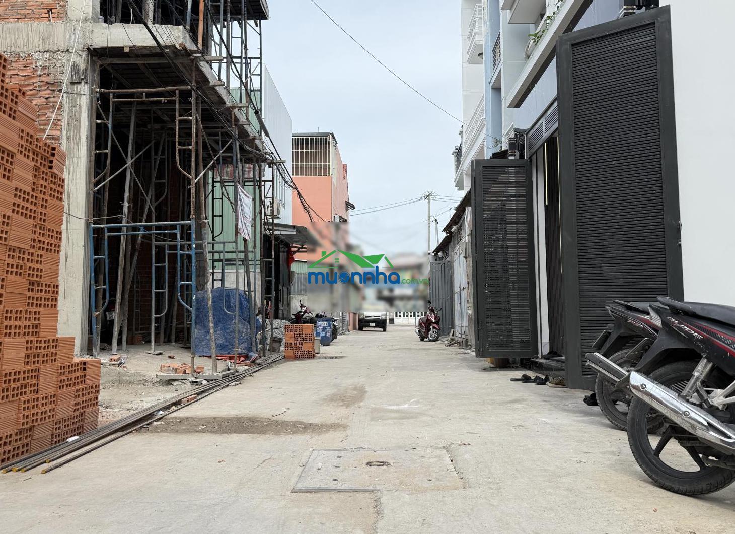 Nhà thạnh lộc 19, dt: 4,5x14m, lửng, 3 lầu, 4pn, gara ô tô, sân thượng, hướng đông nam, 6,55tỷ - 3