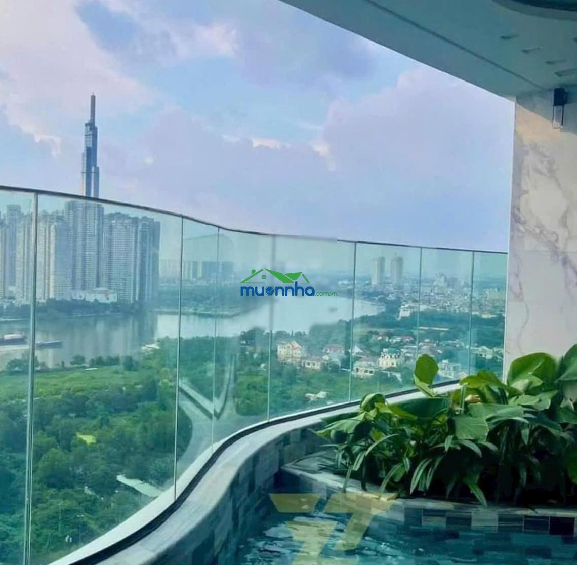 Hương huyền | cho thuê 4pn zeit river thủ thiêm - tầng cao - ntcb, nhà mới 100%, nắm pass xem 24/7