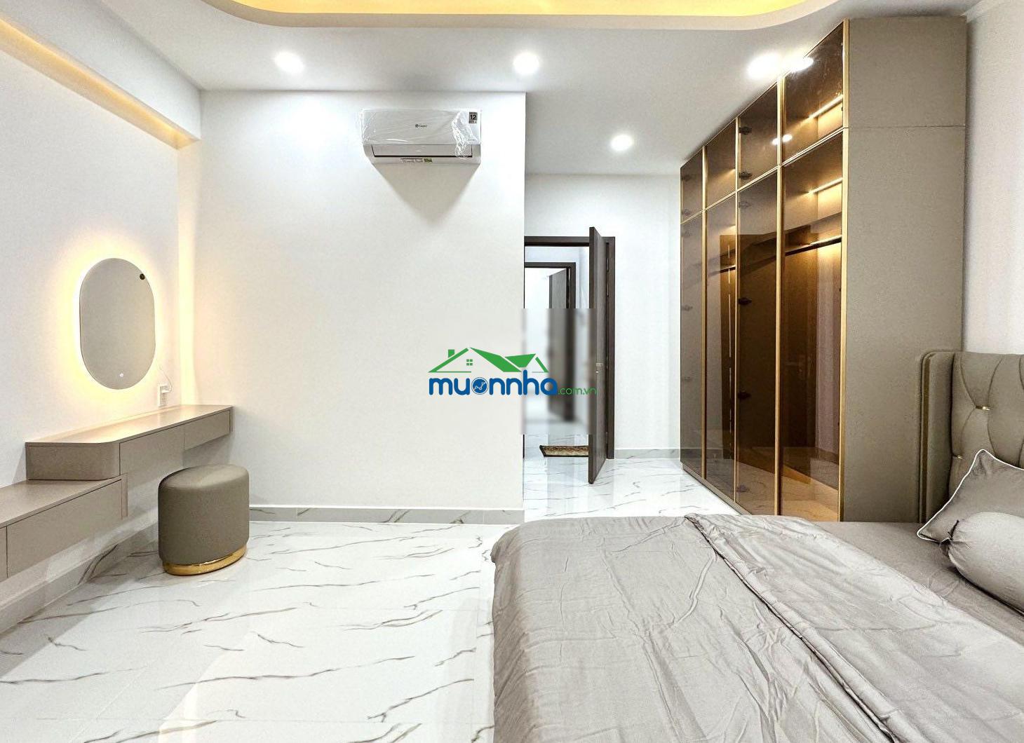 Xây mới 100% - hxh - 60m2 (4.8x12.5m) - 3 tầng - 3pn - full nội thất - gần mt đ. ngô đức kế - 8.xtỷ - 4