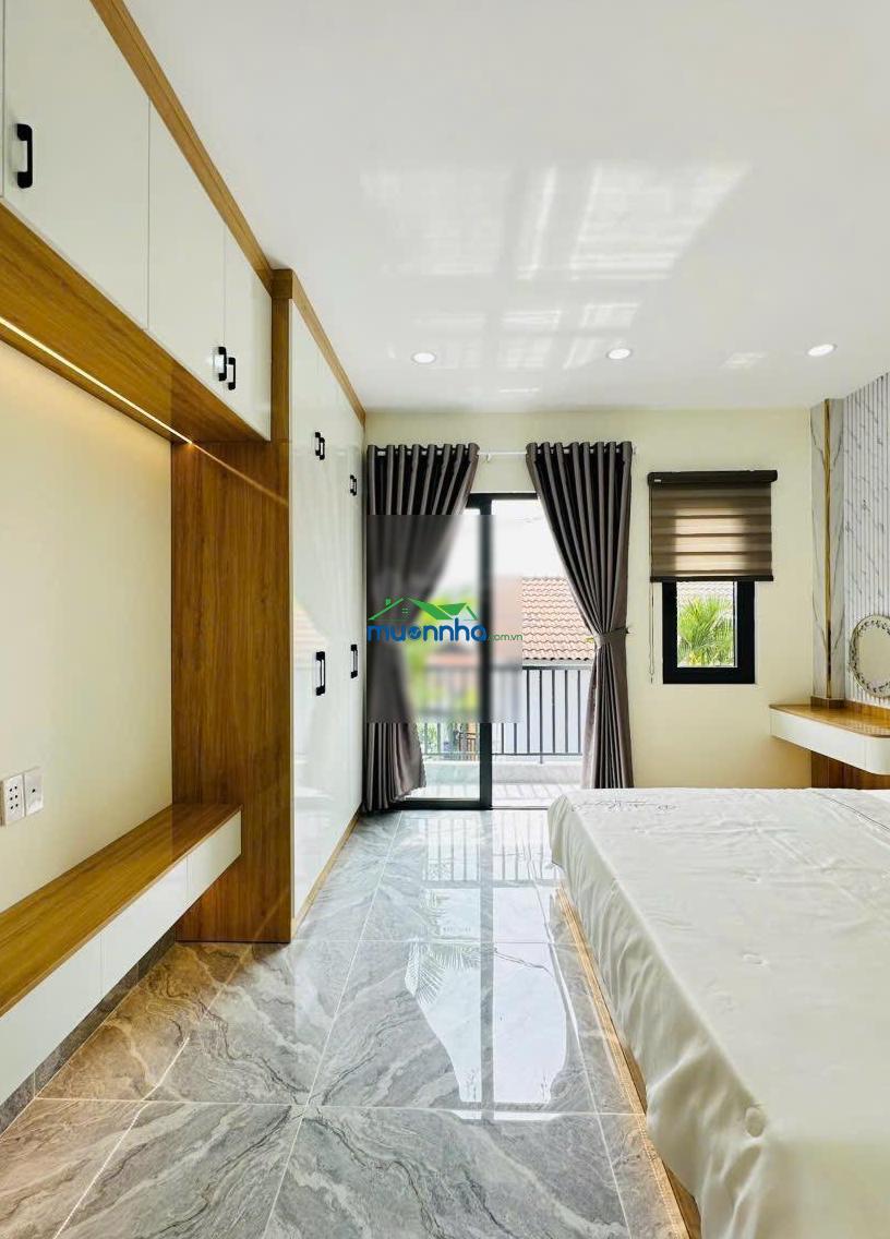 Nhà 3 tầng full nội thất đường thạnh lộc 48 phường thạnh lộc q12 dt 58m2 (4mx14,5m) hẻm 6m 5,65 tỷ. - 2