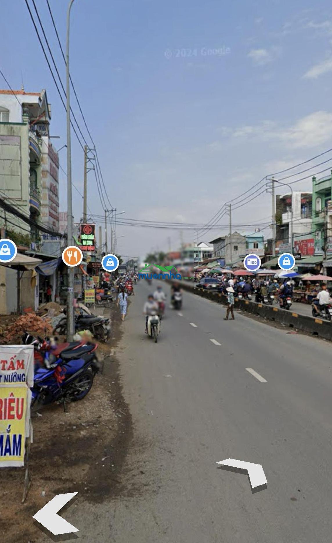 Nhà cấp 4 mtkd cách chợ đệm 200m. shr, hoàn công, vay ngân hàng được