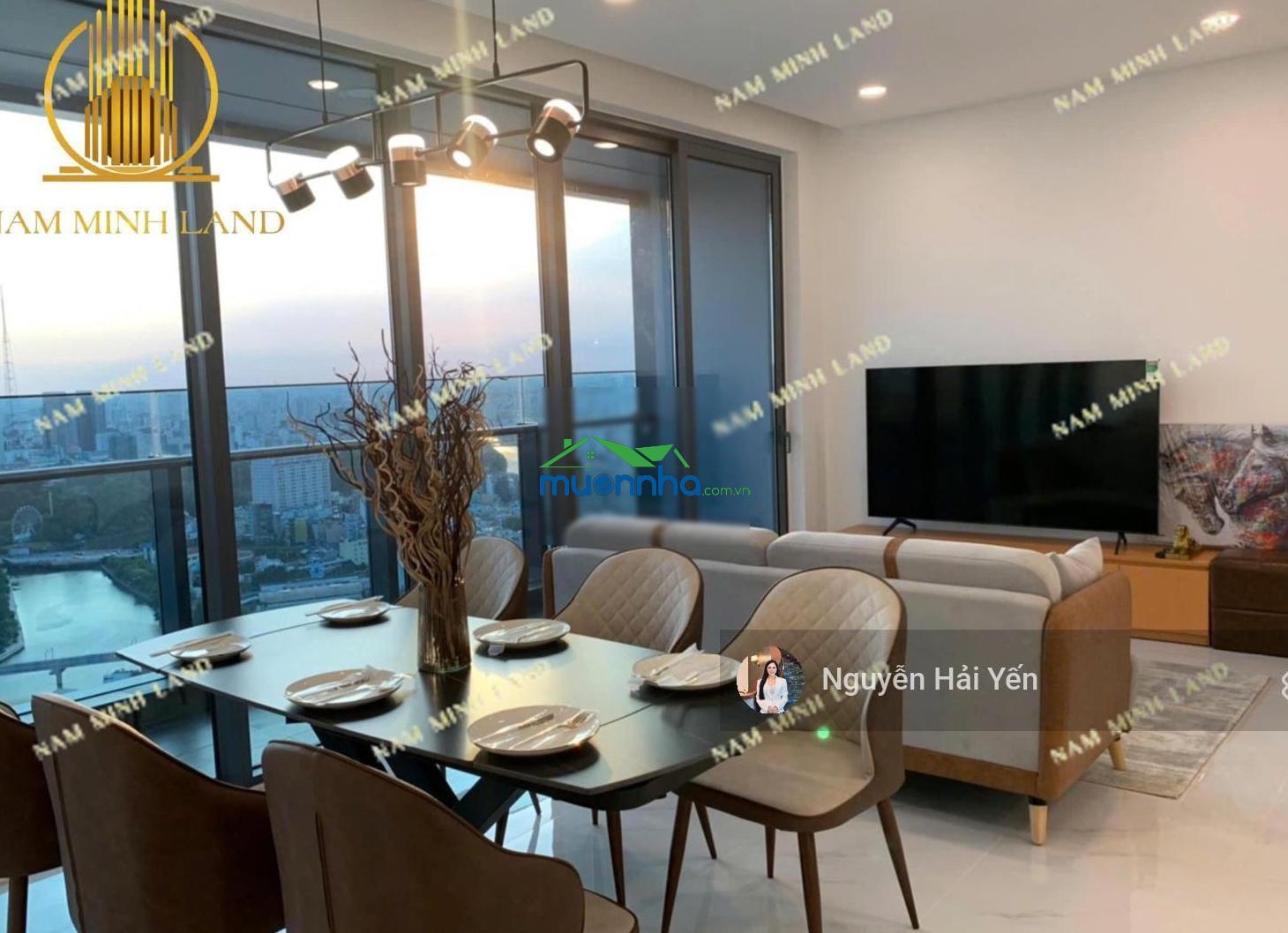 Hải yến nam minh land- cho thuê căn hộ sunwah pearl 2 phòng ngủ tòa sh.07 view cực đẹp giá 47 triệu