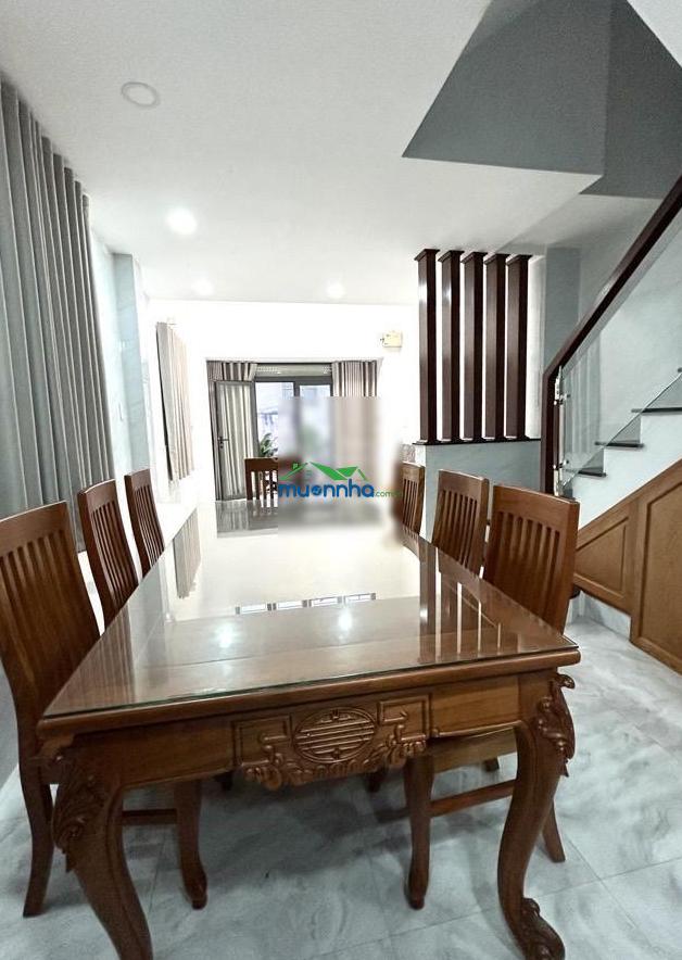 Hoàng trọng mậu q7, 4 tầng 5pn full nội thất xịn, xe hơi ngủ trong nhà, dt 4x15m, chỉ 11 tỷ 9