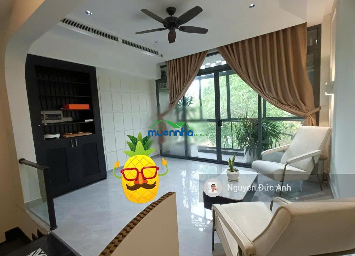 Bán nhà 77m2(4.5*17) chủ xây thiết kế sang trọng 4tầng 4pn 5wc nội thất xịn, gần emart phan huy ích - 4