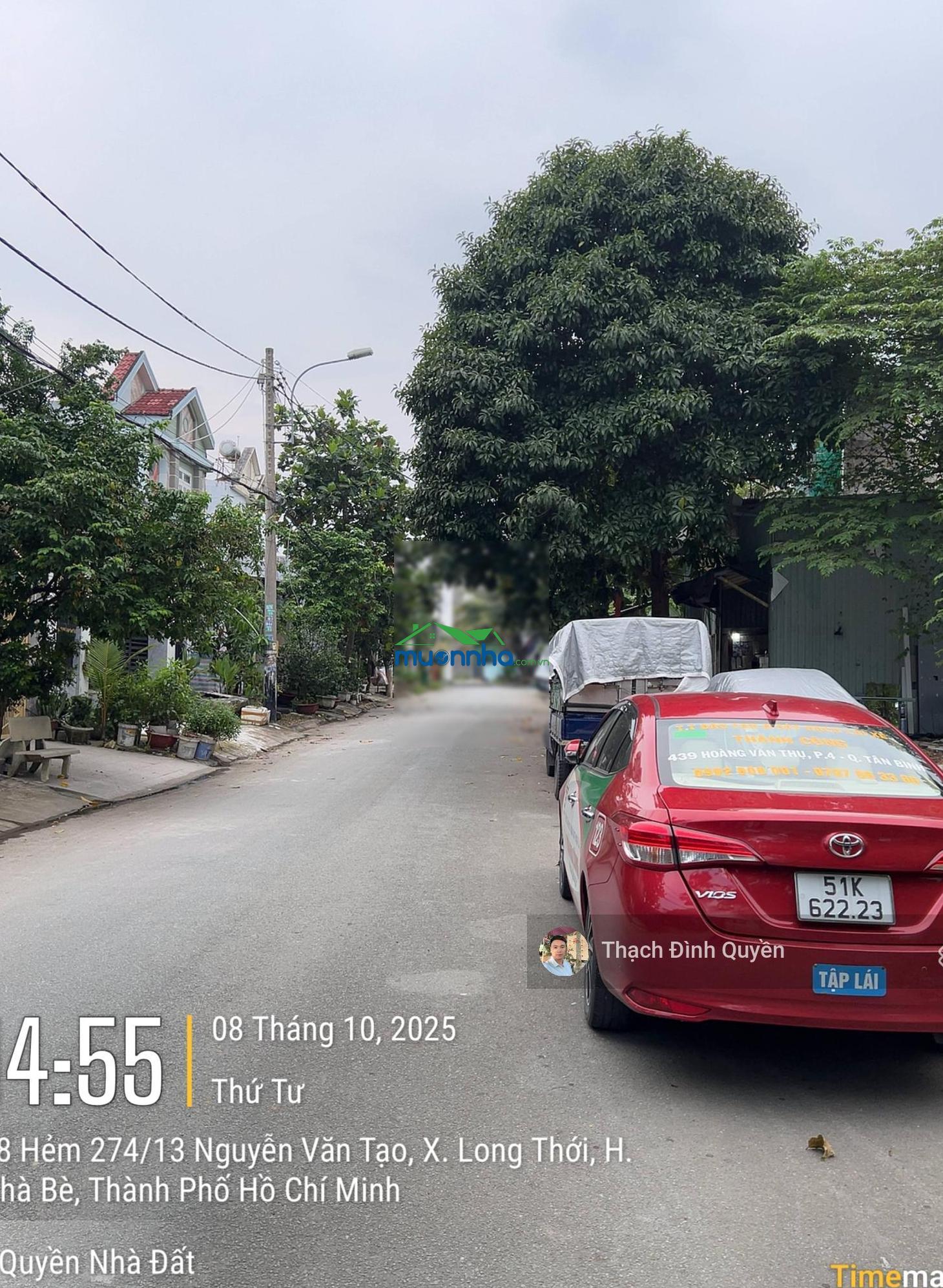 Nhà 8x20m đường 12m hẻm 274 nguyễn văn tạo