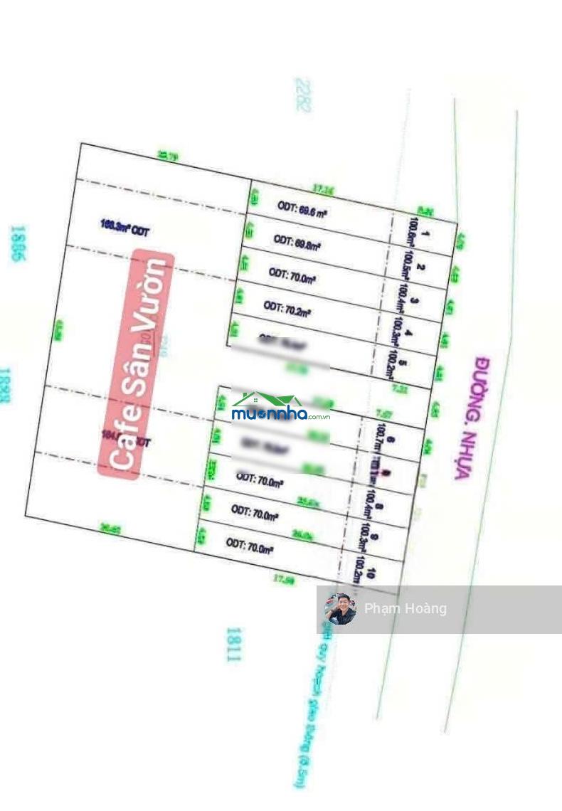 Bán lô đất mặt tiền cây da xề tt dĩ an bình dương gần metro làng đh siêu thị go chỉ vài phút đi xe