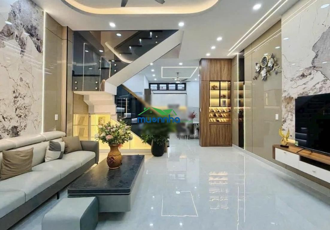Siêu phẩm nhà xây mới gần chợ hạnh thông tây đường quang trung, gò vấp - giá: 3,78tỷ/60m2 (5x12m). - 2