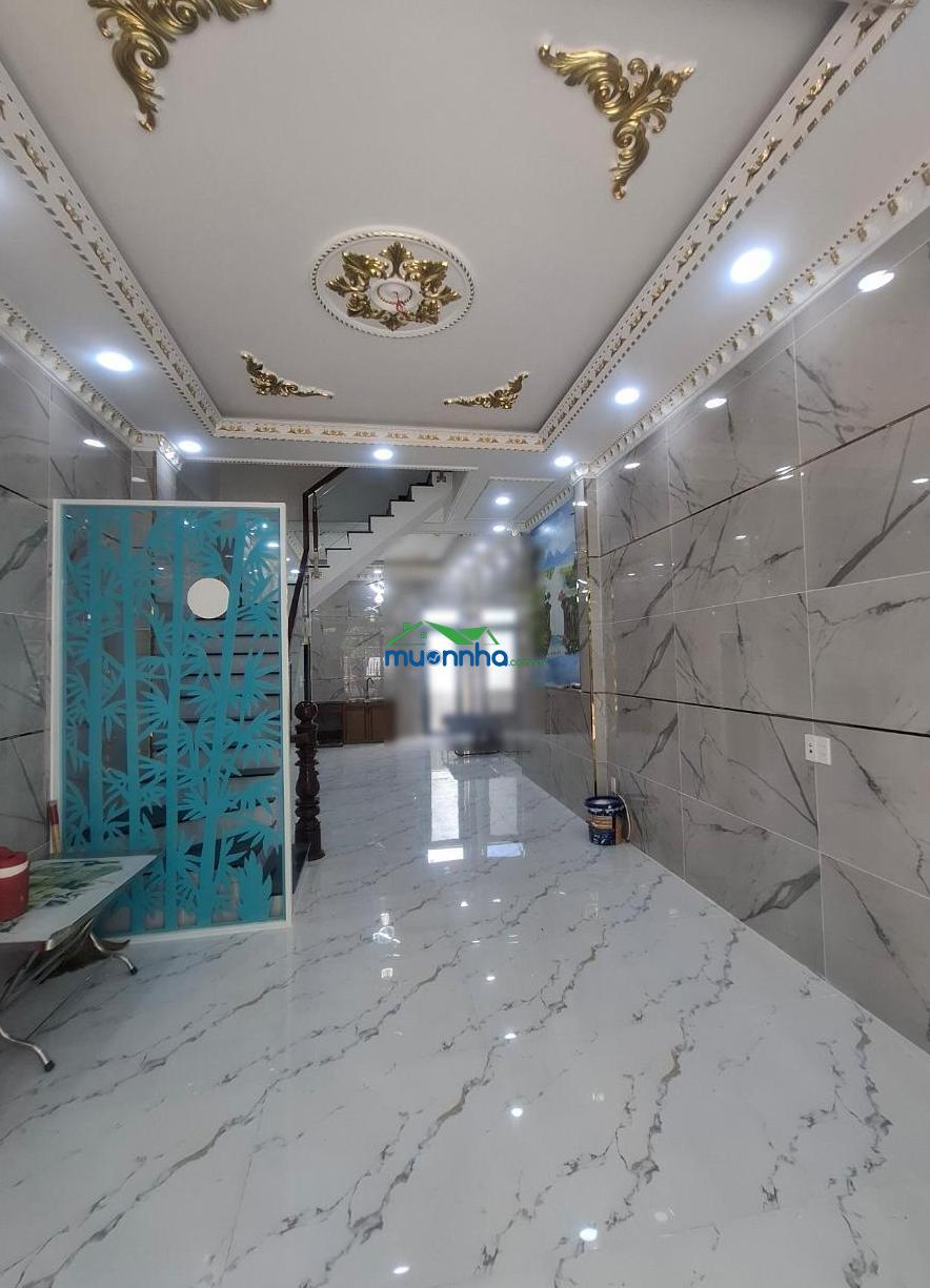 Nhà mới 4 tầng - 6pn - 52,4m² - cách mặt tiền võ văn kiệt 50m - cạnh chung cư carina - nhỉnh 7tỷ - 2