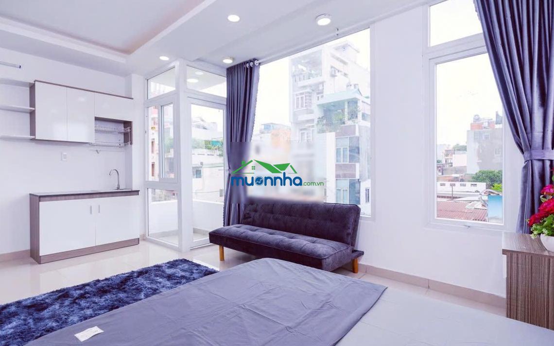 Bán chdv 5 tầng + hầm (5,5x12m) phan văn trị - hđ thuê 45tr/th 10,4 tỷ