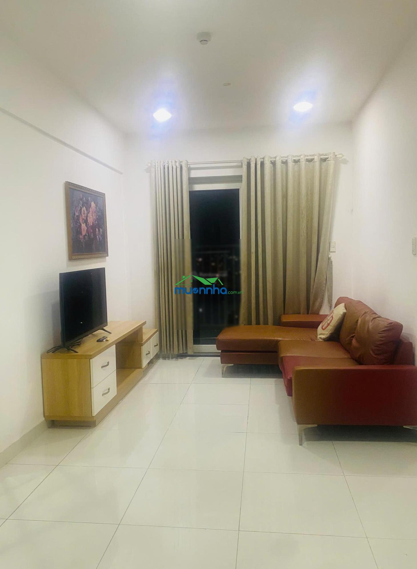 Cho thuê căn hộ prosper plaza, 63m2(2pn), lầu cao đầy đủ nội thất. giá 9.5tr/tháng