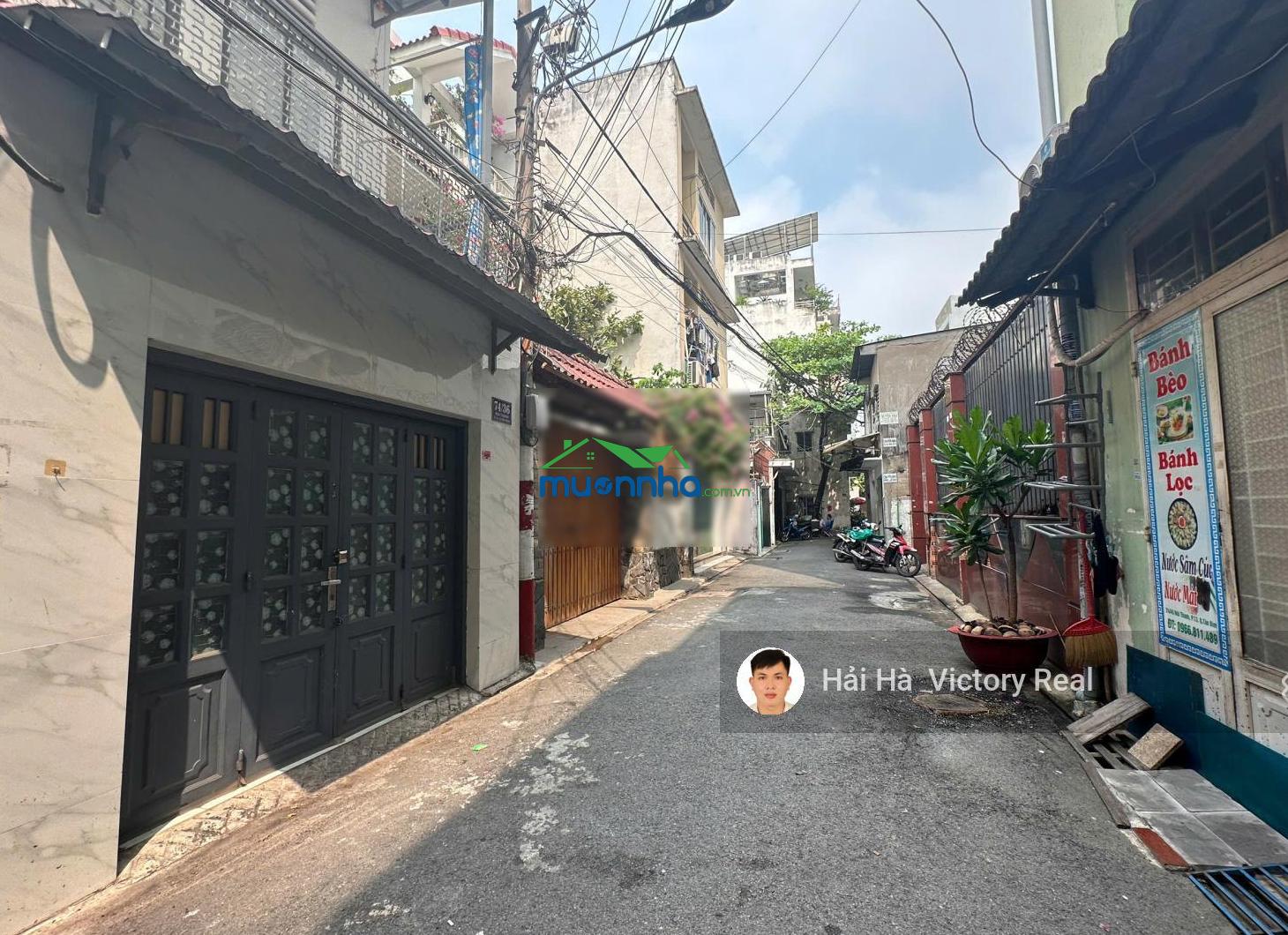 Bán nhà 74/36 núi thành, p13, tân bình kề bên etown dt: 4.4 x 23.25m, nhà 2 tầng, có sẵn hđ thuê - 4