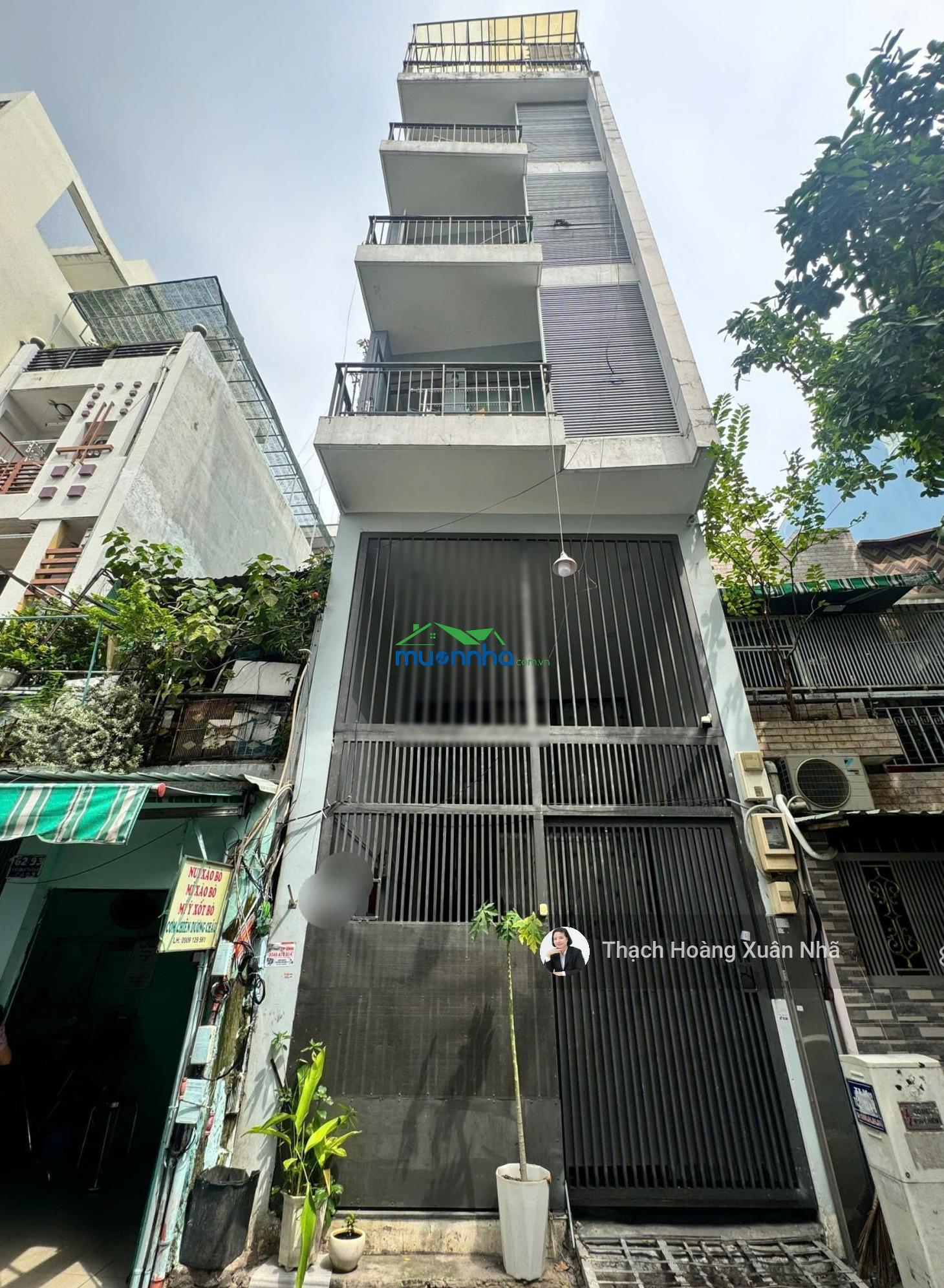 25 chdv tạo thu nhập 140 triệu/tháng, hxh lý chính thắng - dt: 4,1 x 30m - hầm 6 tầng, chỉ 26,5 tỷ - 2