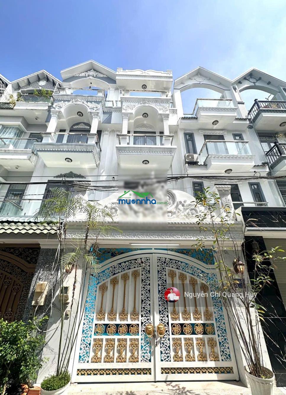 Nhà phố hiện đại đường thông 6m 1979 huỳnh tấn phát - khu dân cư dân trí cao - 4m x 18m giá 8,36 tỷ - 4
