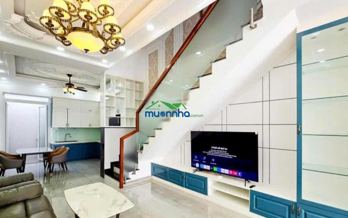 Nhà phố hiện đại đường 10m ngay kdc sài gòn mới - 83 đào tông nguyên nhà bè - 4m x 16m giá 7,68 tỷ - 4