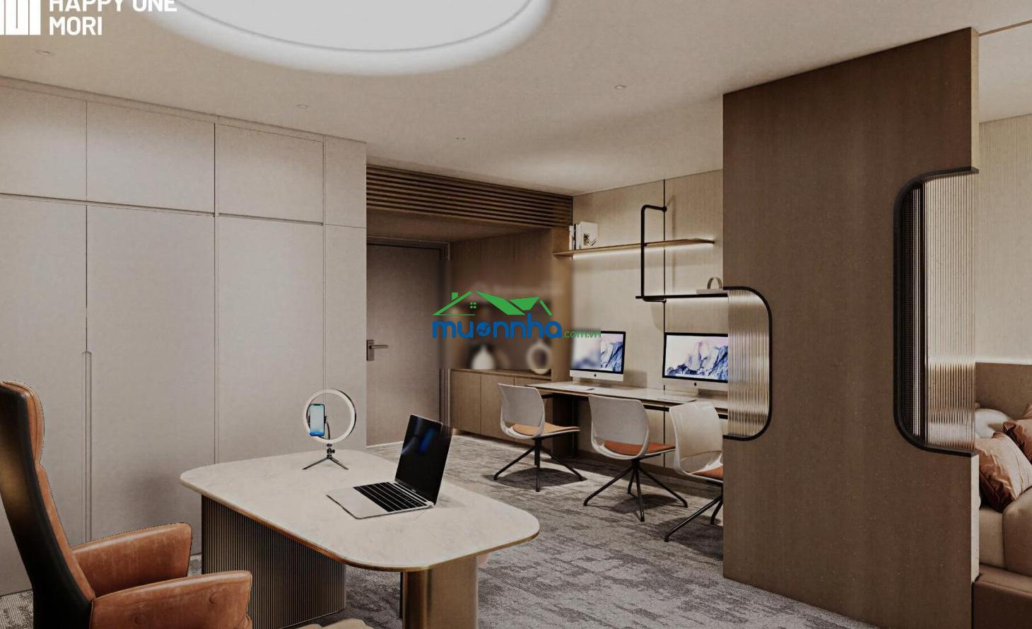 Chuyển nhượng căn officetel happy one mori - 37.7m2 tầng 04 hướng đông nam giá tốt