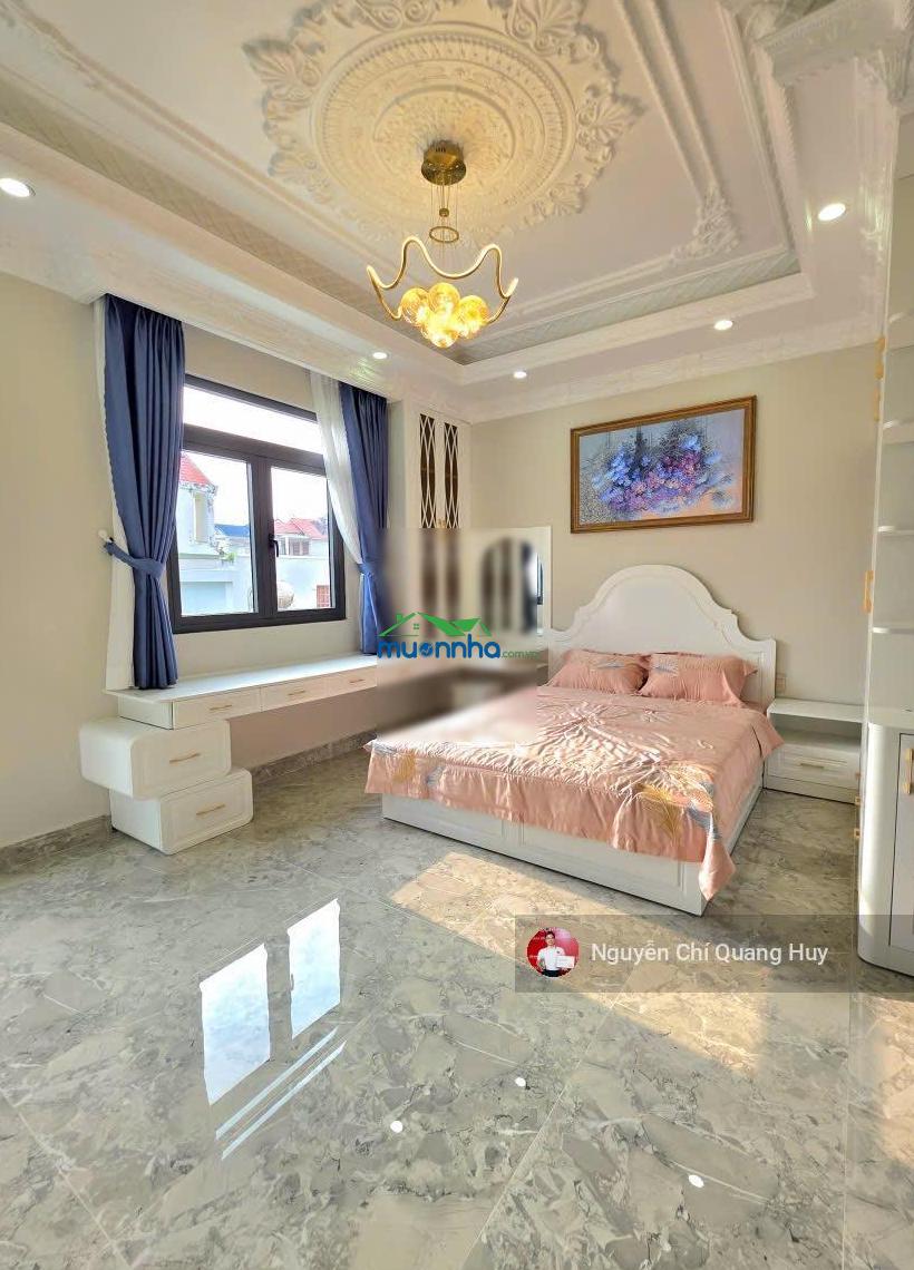 Nhà phố xây dựng mới - phong cách hoàng gia - đường 12m kdc đào tông nguyên - 5m x 17m giá 9,8 tỷ