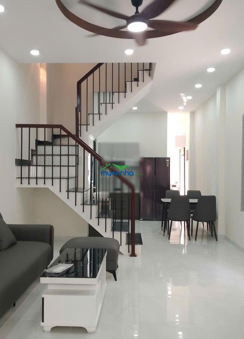 Nhà mới full nội thất - hẻm 6m nhựa thông - 4x14m nhà 1t 1l 3pn, giá 5tỷ4 tl