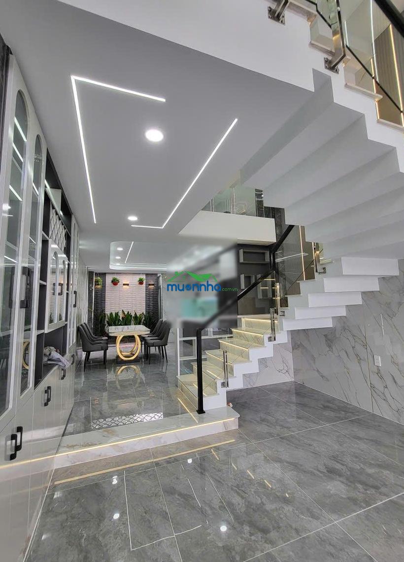Bán nhà mới 5 tầng thạnh xuân 33 quận 12 hẻm xe hơi full nội thất giá 6,7 tỷ