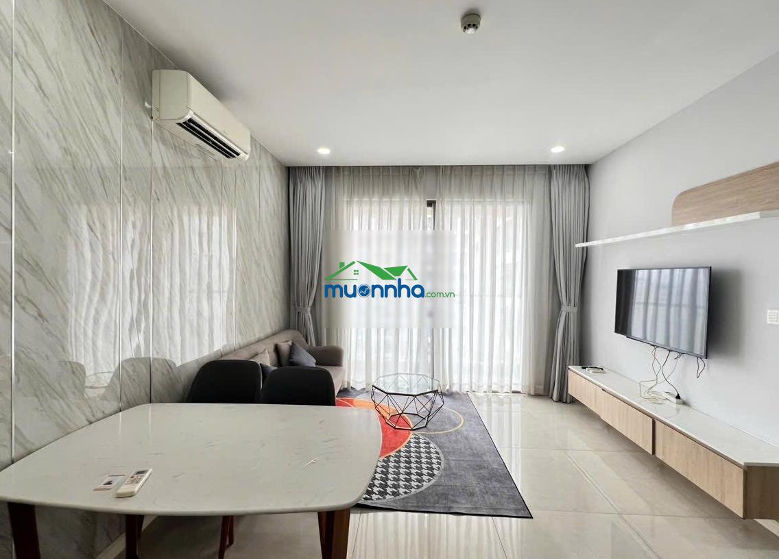 Cho thuê cc masteri millennium, 22 triệu vnd, 75m2, 2pn, 2wc nhà đẹp, view thành phố, hồ bơi