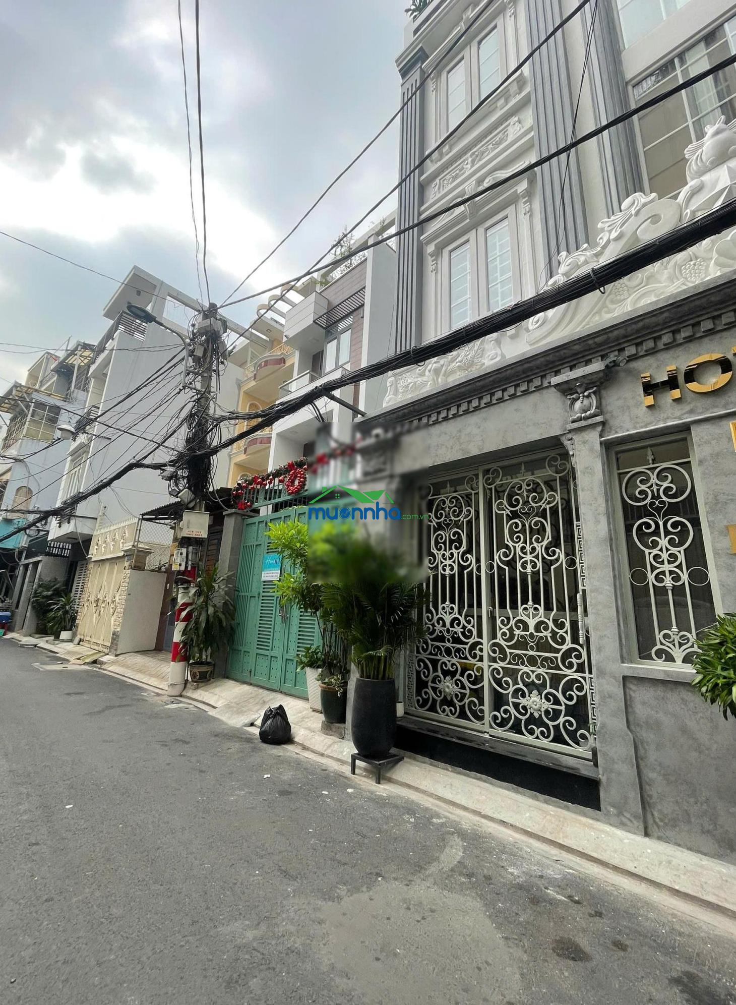 Nhà hẻm 8m lê thị riêng 7.7x18m, nhà 4 lầu thang máy hđ thuê 110tr/th, giá 35 tỷ tl - 2