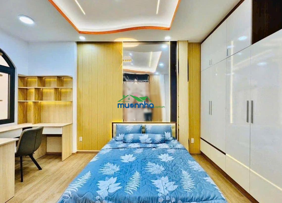 Nhà rẻ đẹp hẻm xe hơi sát ga t3 - chợ tân sơn đường nguyễn tư giản f12 gò vấp 4x17 trệt 2 lầu 4pn - 2