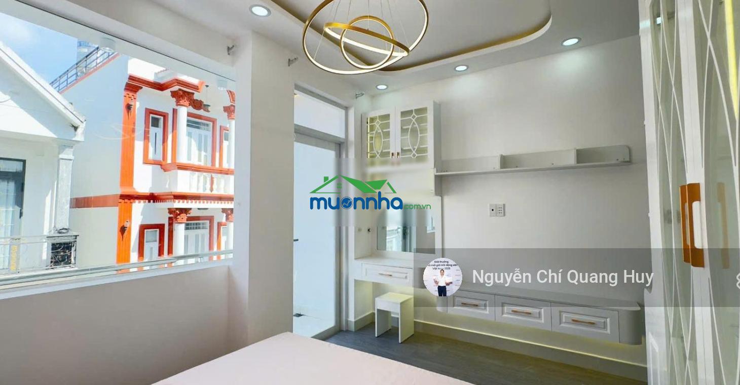 Nhà phố hiện đại - đường thông 6m kdc 67 đào tông nguyên - 4m x 12,5m sổ hồng giá 6,9 tỷ