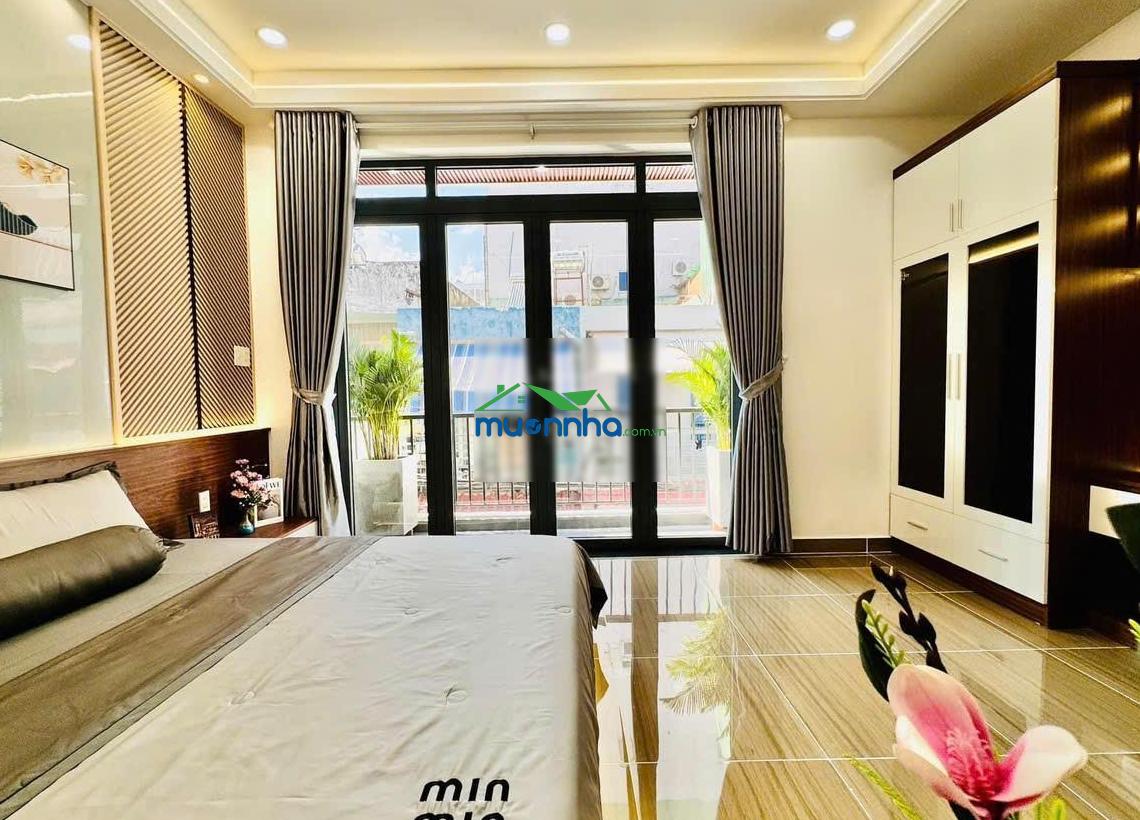 Cách tiểu học nguyễn thái sơn 200m nhà trần quốc toản-quận 3 diện tích 70m2, cho thuê 26tr - 4