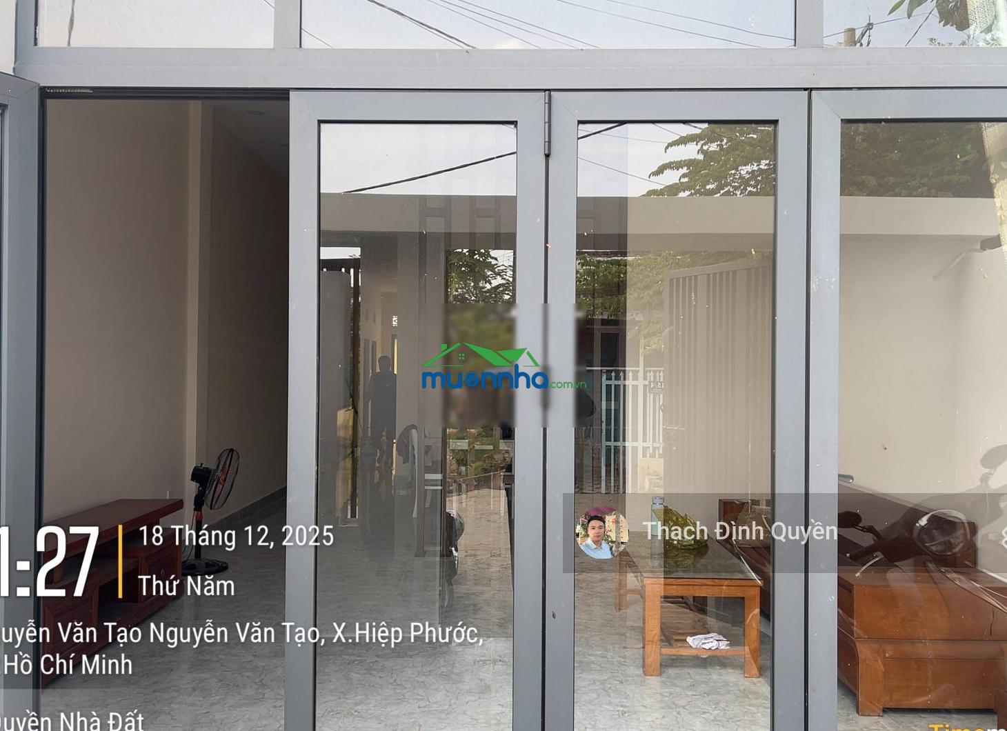 Nhà cấp 4 mới xây hẻm 489 đường nguyễn văn tạo, dt 103m2 giá 3 tỷ 968 triệu