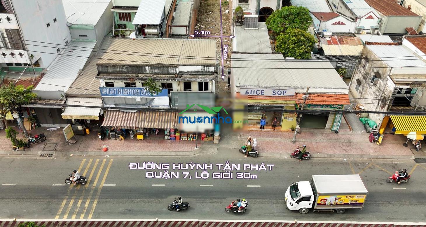 Nhà 5,4x36m (207m2), mặt tiền lùi huỳnh tấn phát quận 7 chỉ 12,95 tỷ (63 triệu/m2) - 3