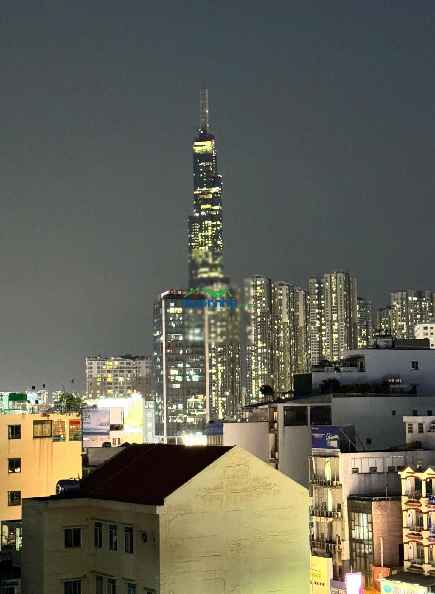 Bán nhà ngang khủng 8m kdc bình lợi p. 13 bình thạnh, 8x18m, 4 tầng. view sông sài gòn cực đẹp! - 2