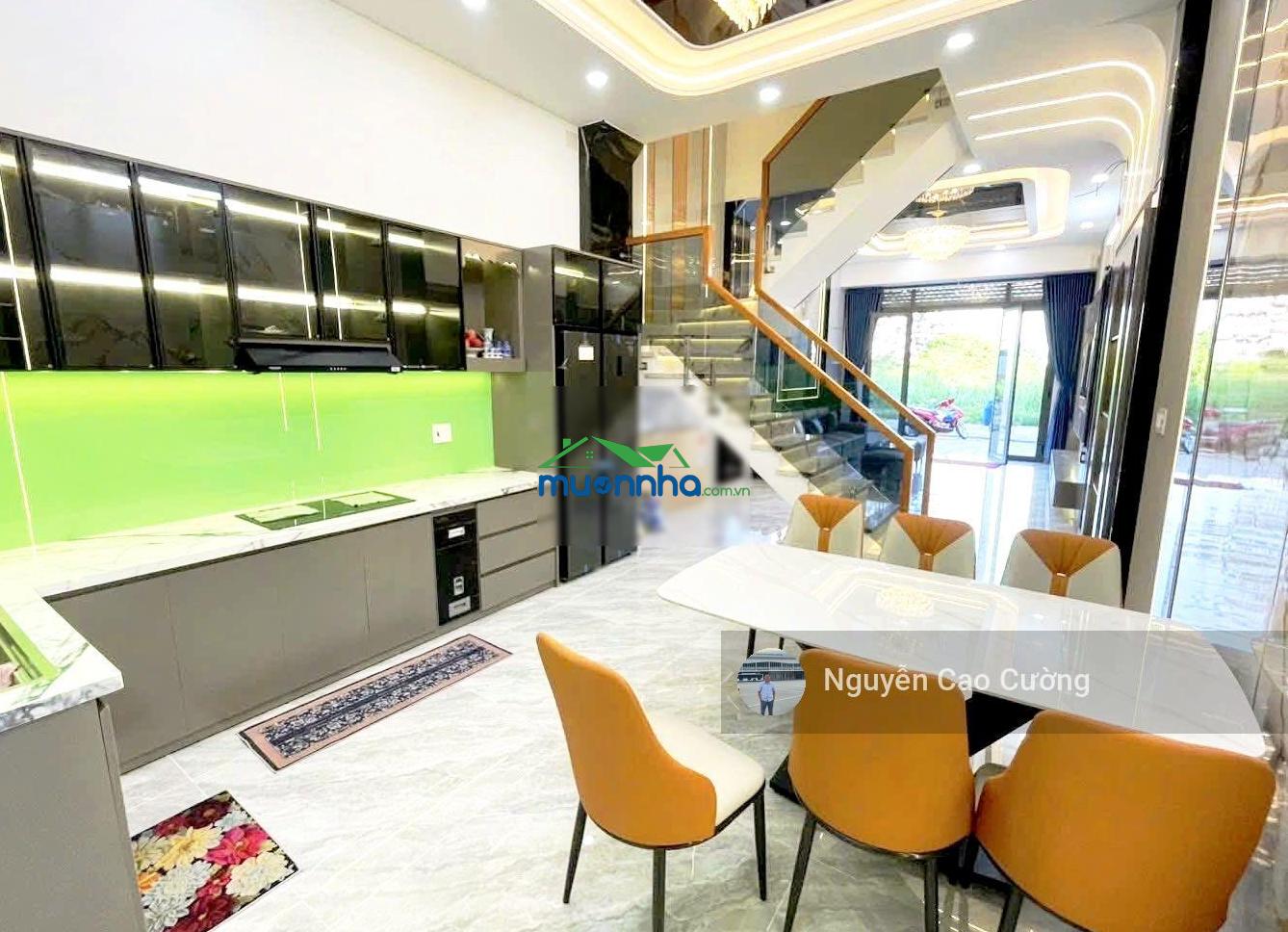 Giảm 200 tr, nhà phố 4x15m, 1 trệt 3 lầu đường 7m khu đồng bộ trần thị hè, hiệp thành, q12