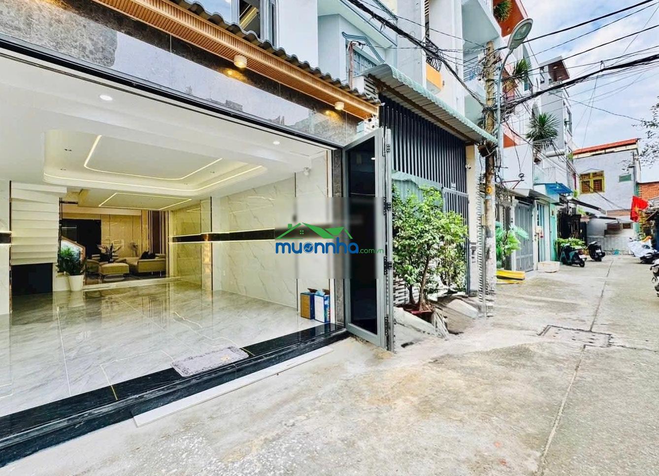 Siêu phẩm nhà đẹp đường lê lai, p3, gò vấp - 52m2, xây 4 tầng, hẻm 5m. sổ hồng riêng