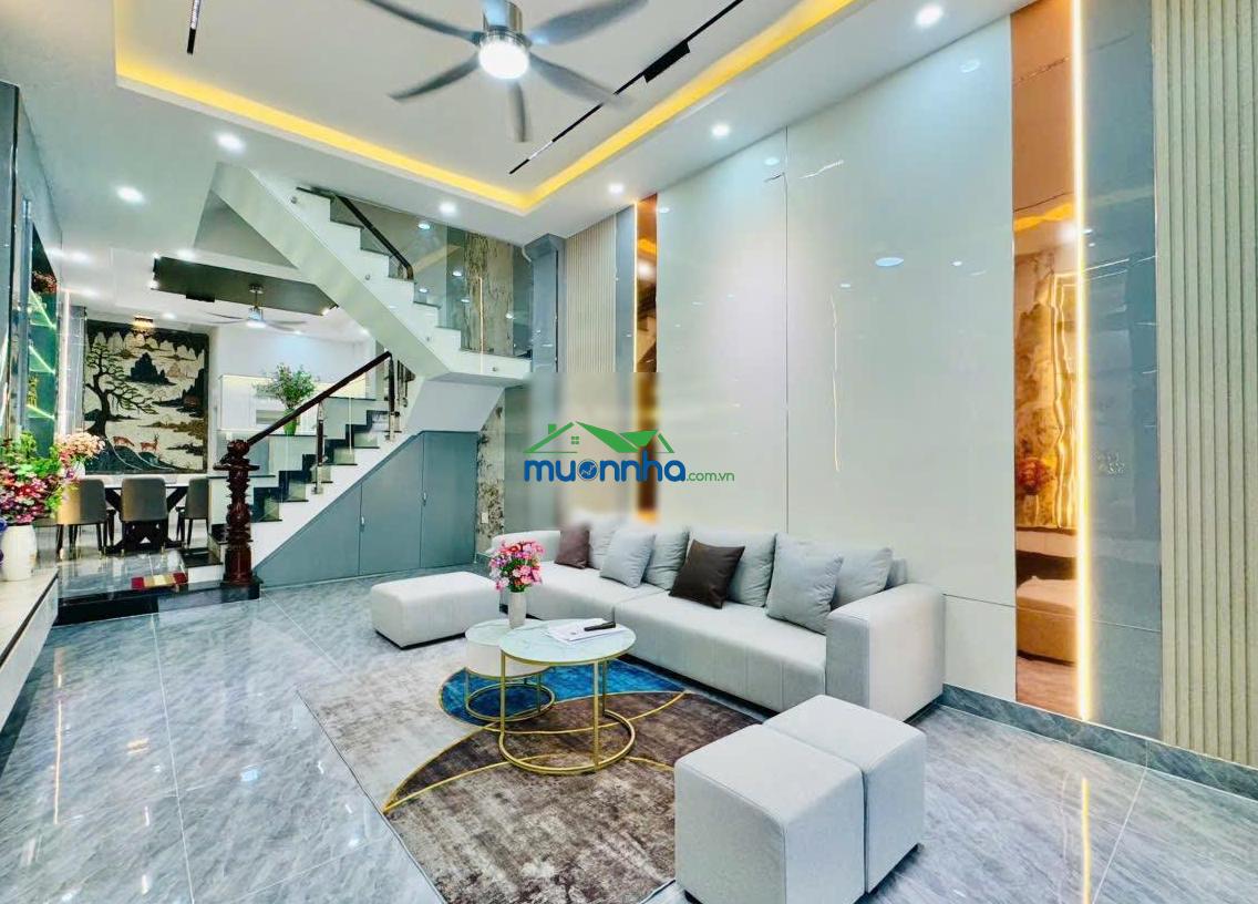 Cô sáu bán gấp nhà 50m2, giá 1 tỷ 850 triệu nguyễn thị nhuần, quận 12. đang cho thuê 12 triệu/tháng - 2