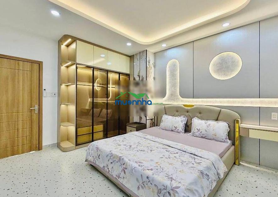Gấp bán giảm 300tr cho anh chị nào thiện chí! 4 tầng xây mới 100%, hẻm xe hơi. hàng xóm emart 2 - 2