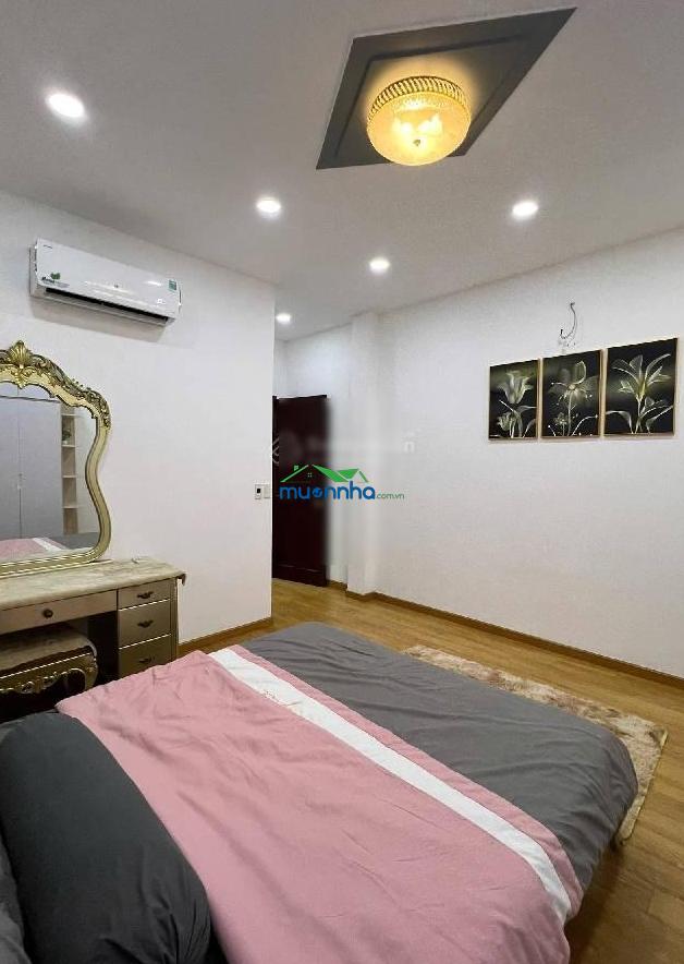 Căn hộ dịch vụ 4 tầng 7 phòng ngủ khép kín full nội thất - dt 4m x 16m - khu nhà cao tầng đồng bộ