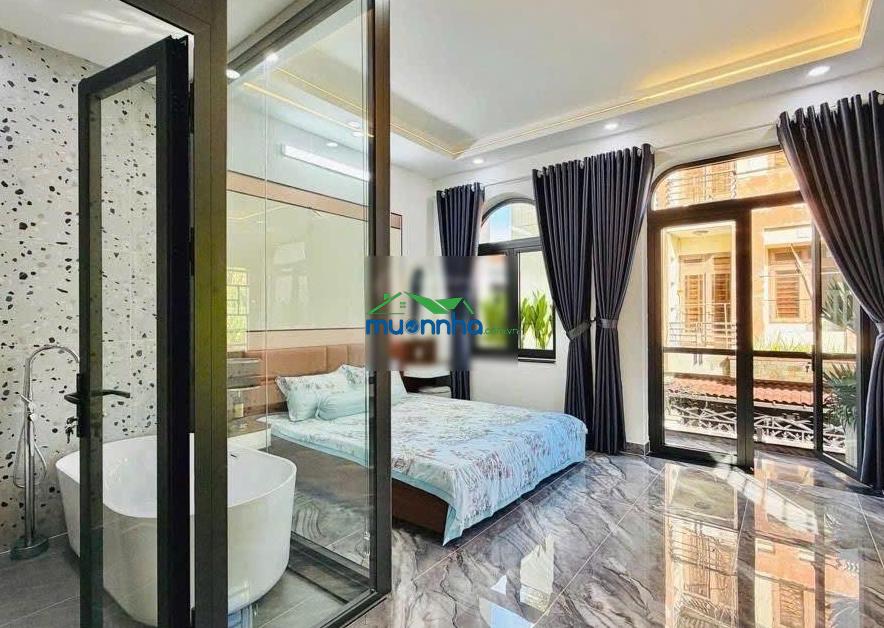Giá tốt nhất khu vực! hxh 6m 1/ bùi quang là p12 gò vấp, 4 tầng 5x12m full nội thất đẹp, chỉ 8.3 tỷ