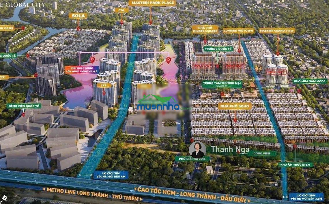Căn hộ 1 - 2 - 3 - 4pn masteri park place - the global city, giá hấp dẫn trực tiếp từ chủ đầu tư