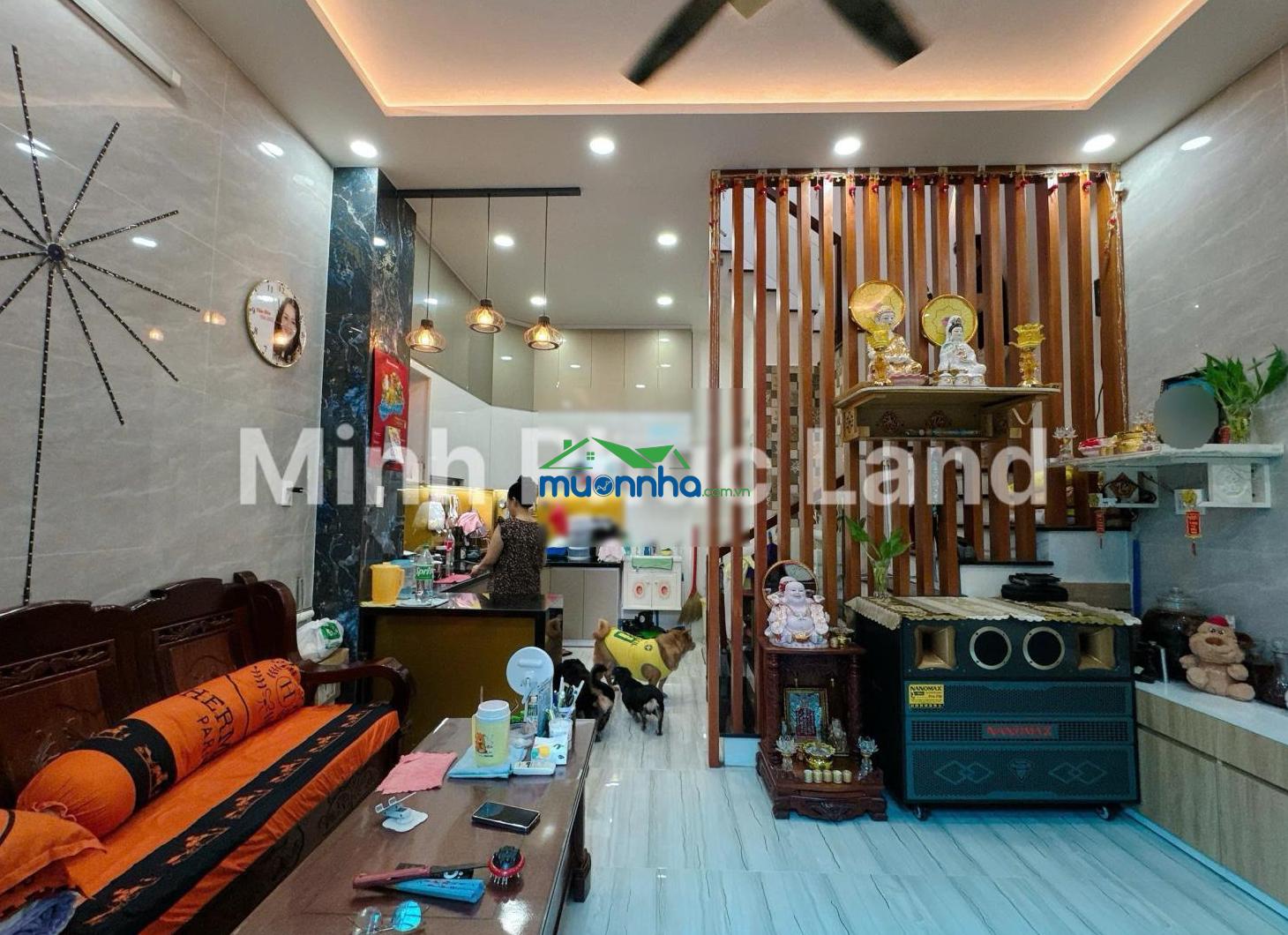 Nhà 3 tầng btct ngang 5m - dts 105m² huỳnh tấn phát, p. phú thuận quận 7 - kdc hiện hữu hoàn công