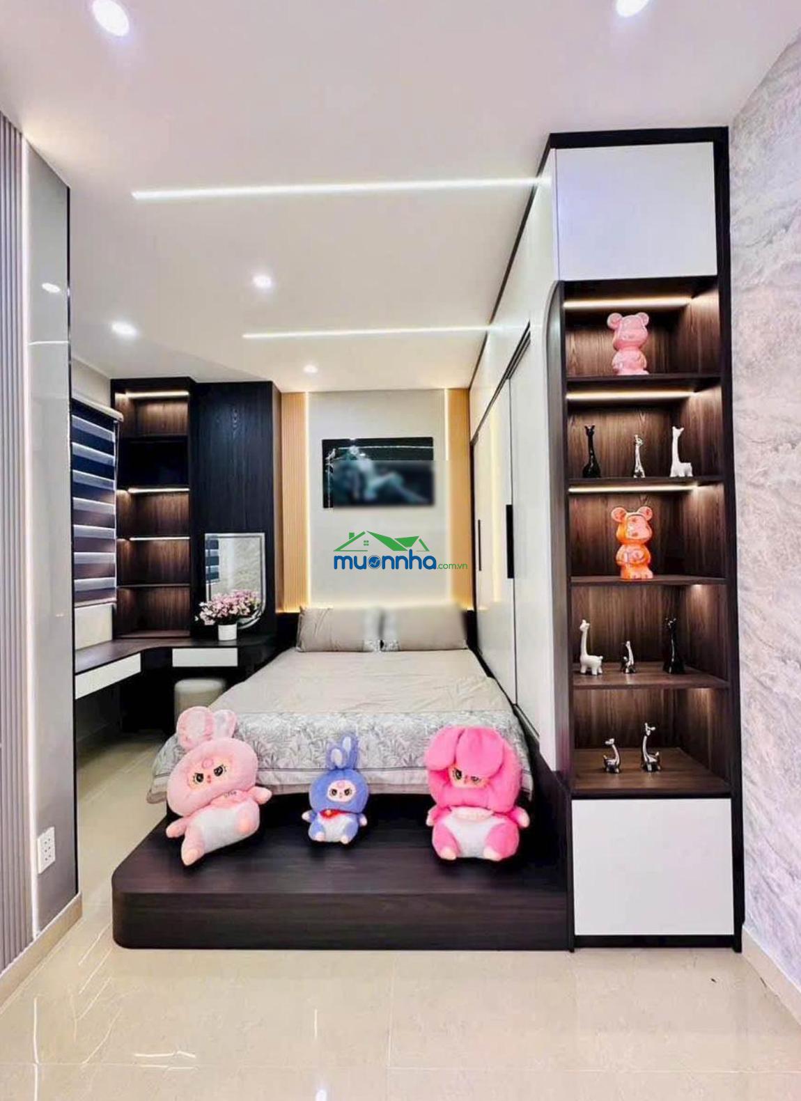 Bán nhanh trong tháng ngay phú mỹ, quận bình thạnh. giá:6,3tỷ/63m2(4,5x14m). 4 tầng. sổ vuông vức - 3