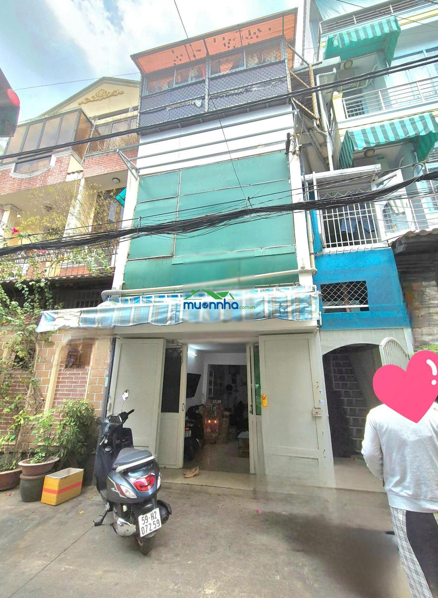 Bán nhà 2 lầu hẻm 8m có thể làm 7 pn cho thuê 30tr/th - 4