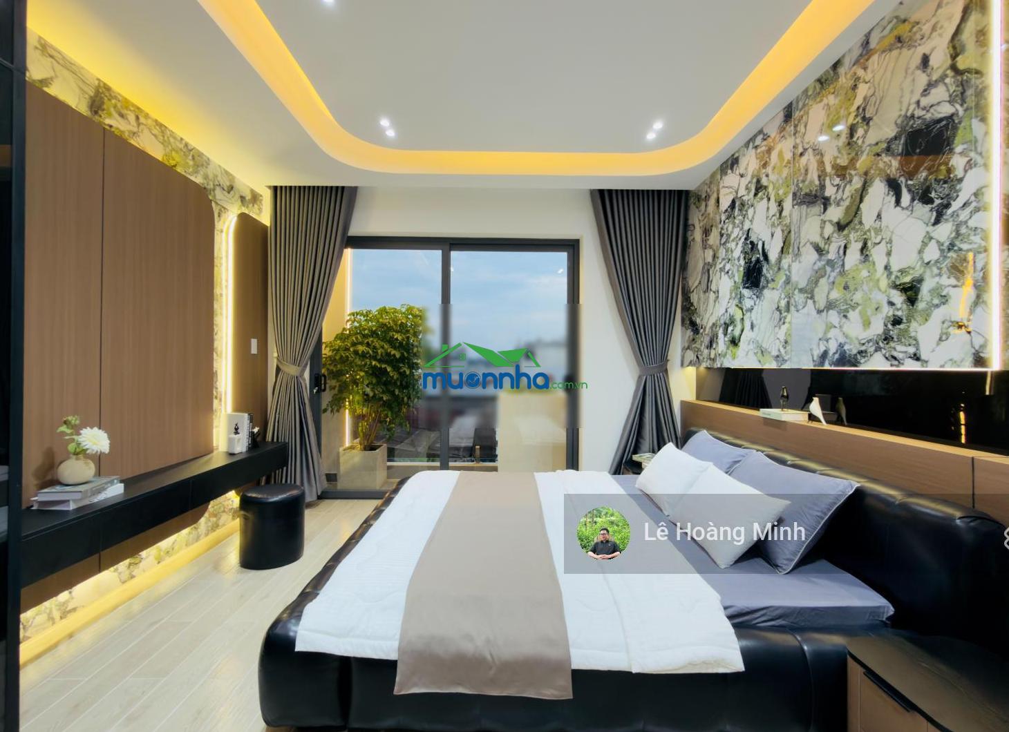 Siêu phẩm hiện đại 4 tầng đẹp lung linh hẻm nhựa 7m thông gần ngã tư ga