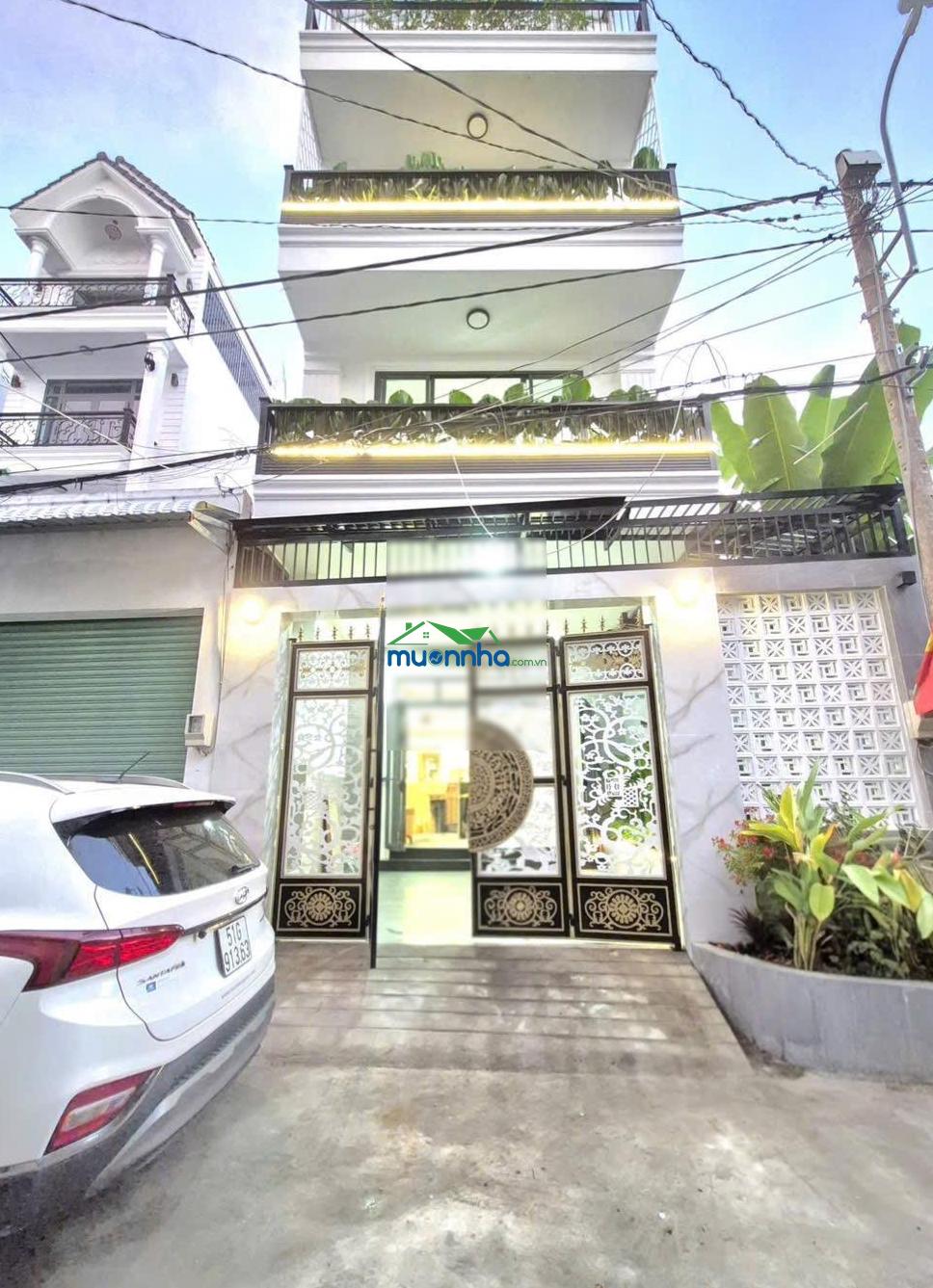 Hot! bán gấp nhà mới đẹp 4 tầng, 6x20m, giá 6.99 tỷ, hẻm xe hơi đào tông nguyên, tt nhà bè - 4
