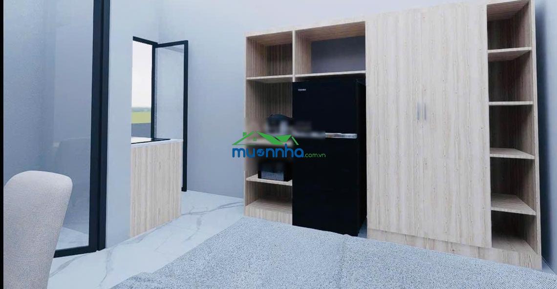 Bán chdv hẻm xe hơi dương quảng hàm, f5, dt 4x11m, trệt, 4 lầu thu nhập 33tr/th